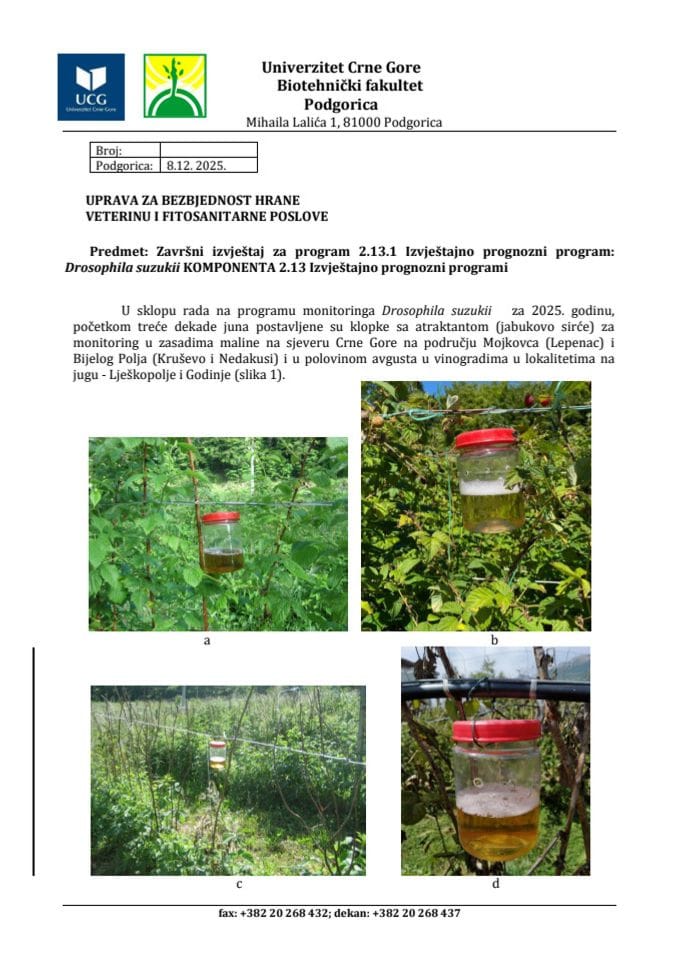 D. suzukii 2025 završni