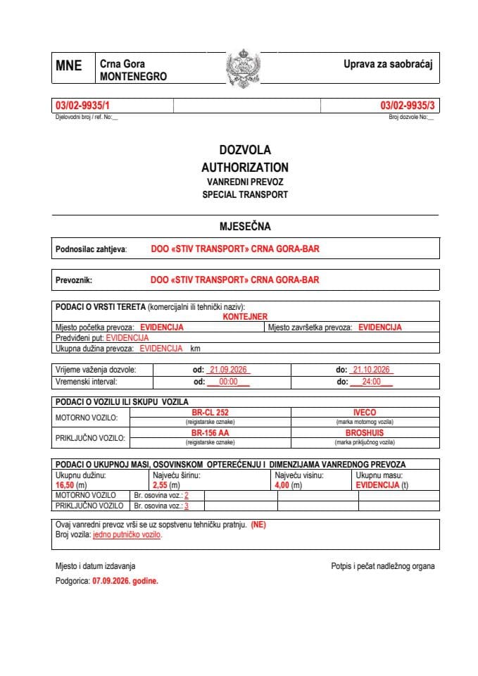 STIV TRANSPORT 03-02-9935-sep-mjesečna
