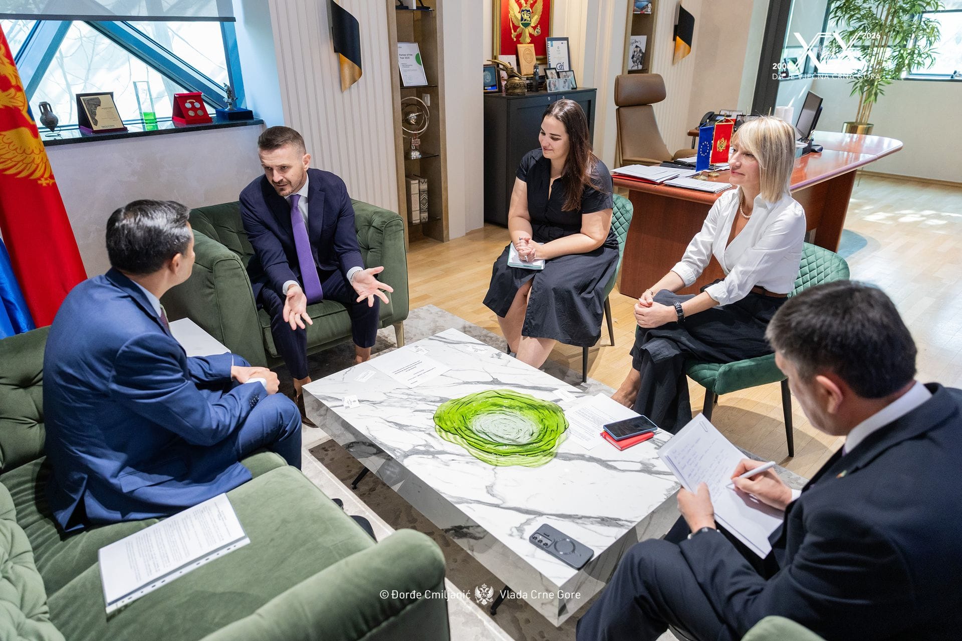 Ministar Marash Dukaj - Daulet Batrešev, ambasador Republike Kazahstan