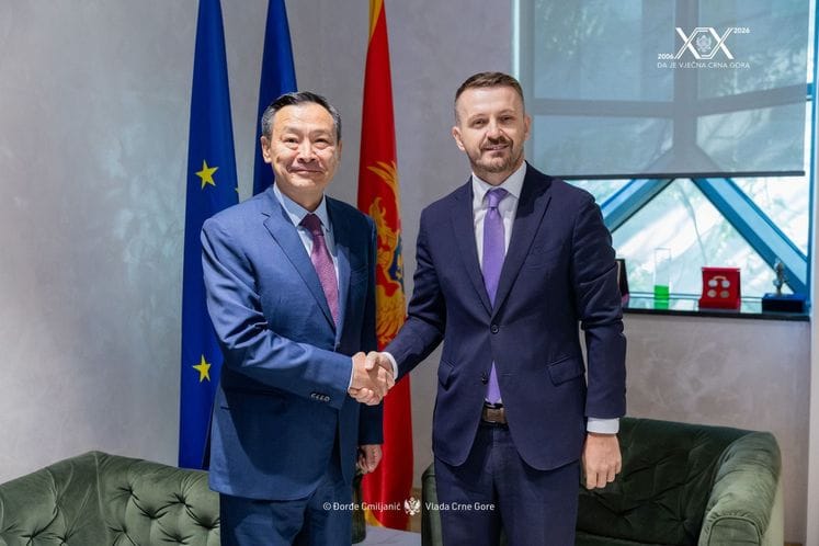 Ministar Marash Dukaj - Daulet Batrešev, ambasador Republike Kazahstan
