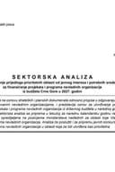 nacrt Sektorske analize OSI 2027