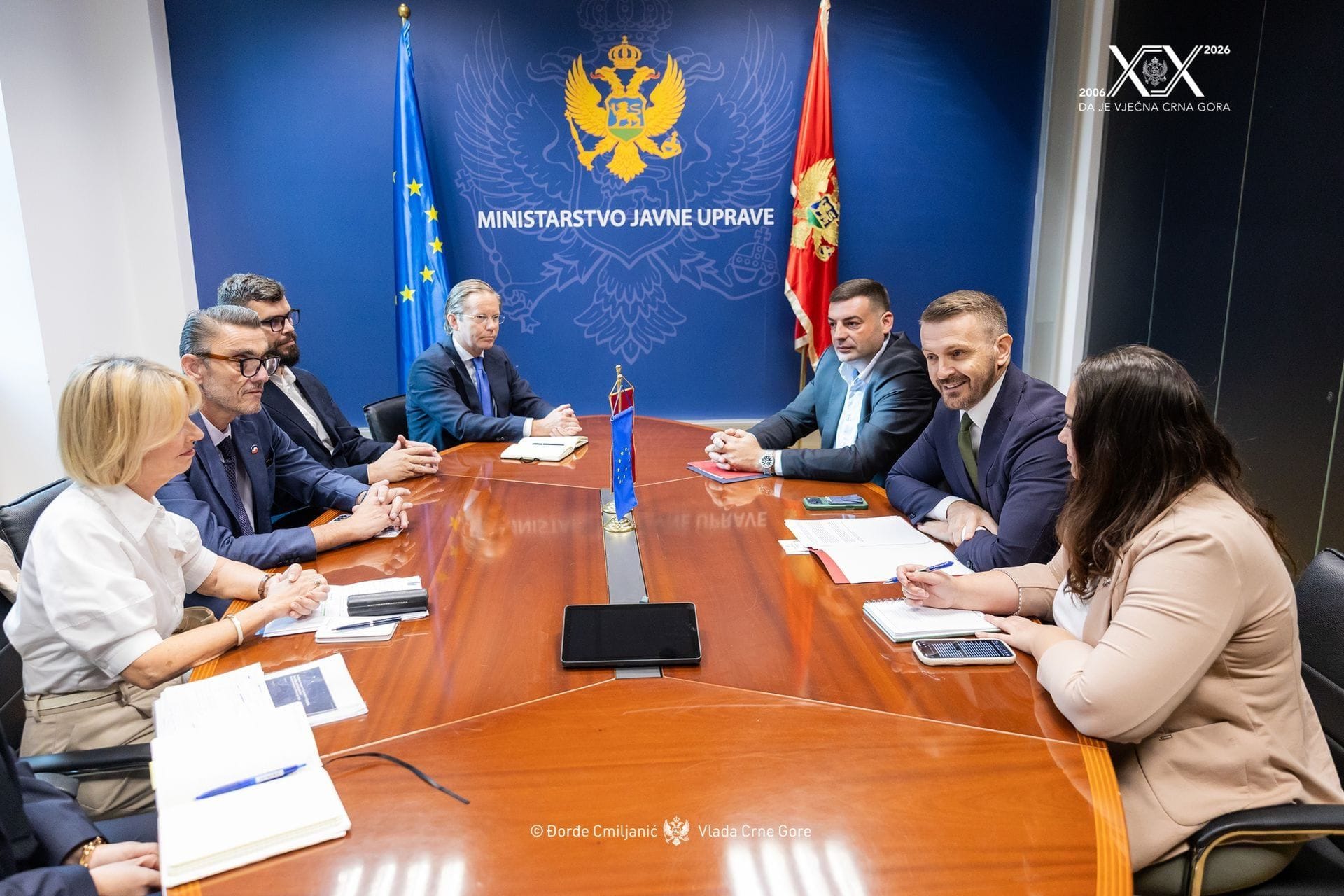 Ministar Marash Dukaj - Šarlot Samelin, ambasadorka Švedske (1)