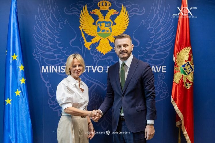 Ministar Marash Dukaj - Šarlot Samelin, ambasadorka Švedske (1)