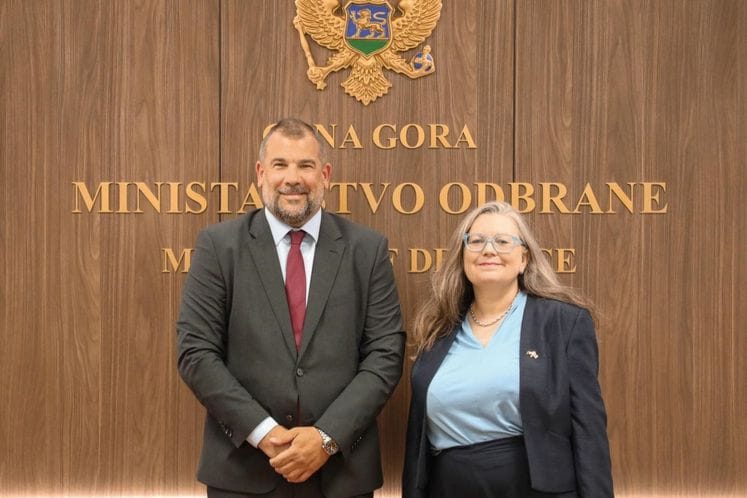 Krapović i Džouns o jačanju odbrambene i bezbjednosne saradnje