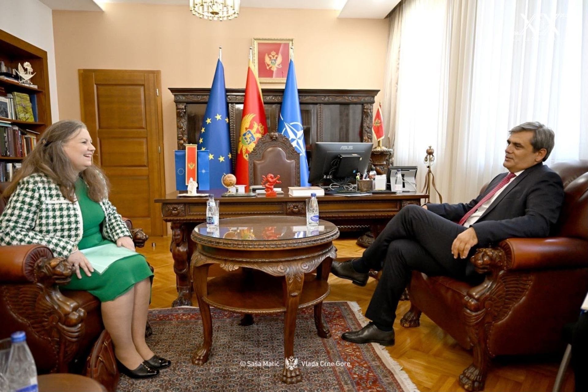 Ibrahimović primio u nastupnu posjetu ambasadorku Ujedinjenog Kraljevstva Neris Džouns: Strateško partnerstvo potvrda bliskih i prijateljskih odnosa