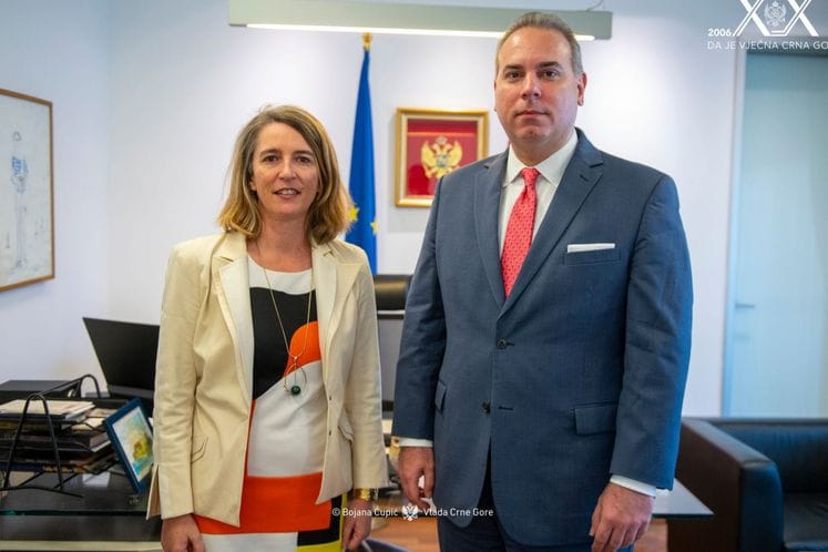 Folip Ivanović - Sesil Umber-Buvije, ambasadorka Francuske