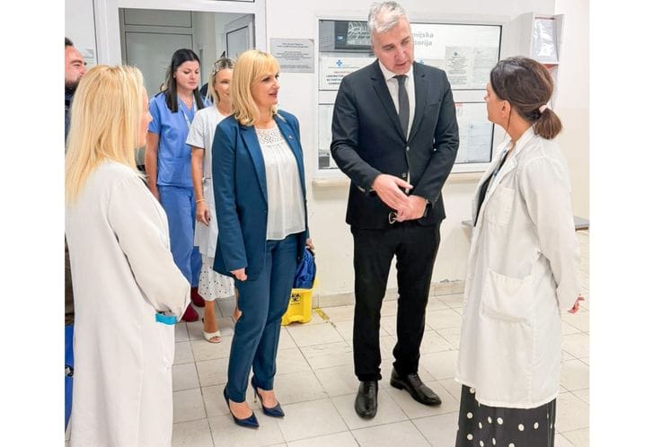 Jelena Borovinić Bojović - Branimir Jukić, ambasador BiH
