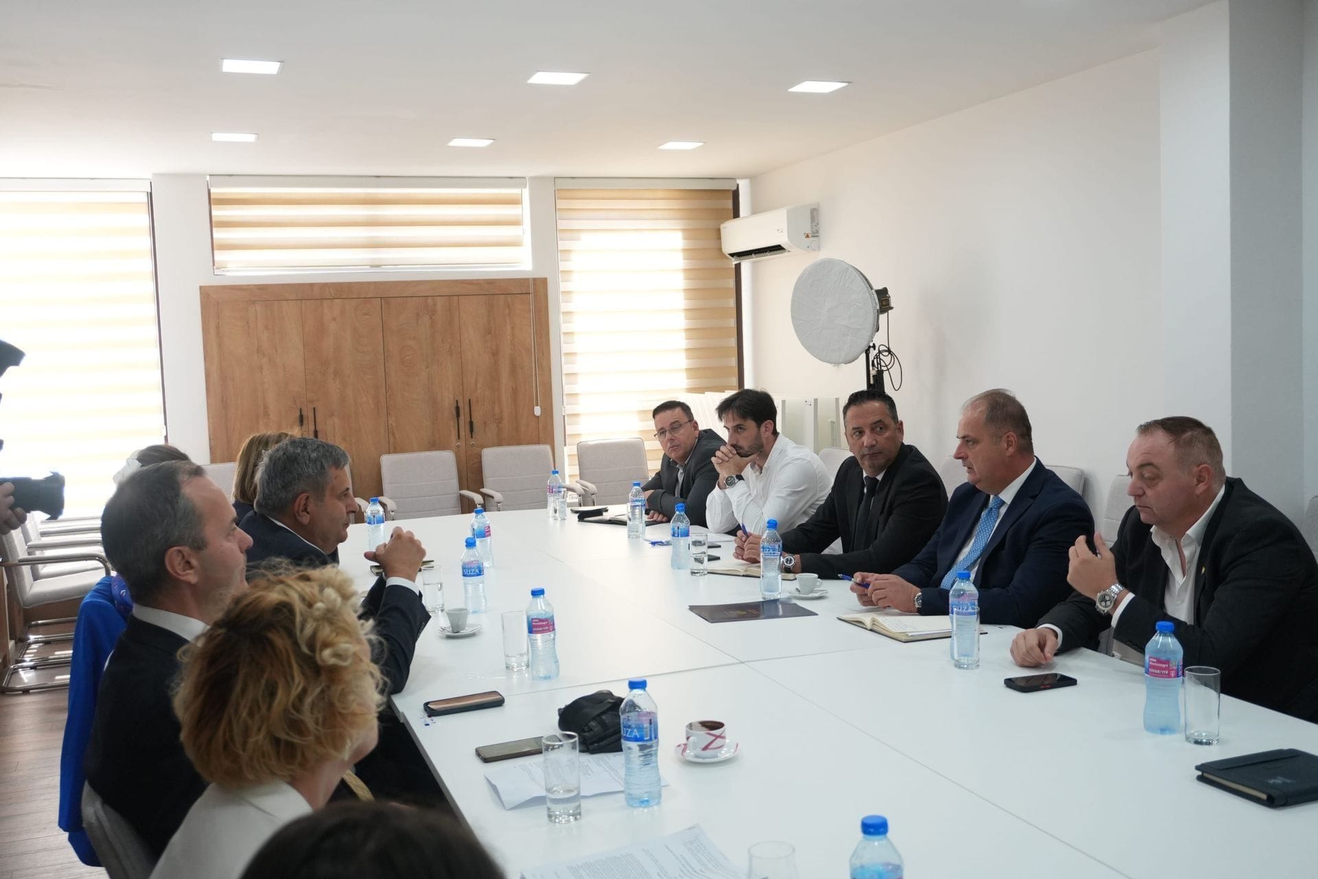 MINISTAR RADUNOVIĆ U POSJETI OPŠTINI ULCINJ