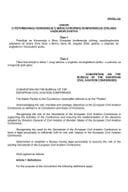 Predlog zakona o potvrđivanju Konvencije o Birou Evropske konferencije civilnog vazduhoplovstva