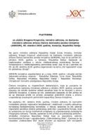 Predlog platforme za učešće Dragana Krapovića, ministra odbrane, na Sastanku ministara odbrane država članica Jadransko-jonske inicijative (ADRION), 5. oktobra 2026. godine, Venecija, Republika Italija