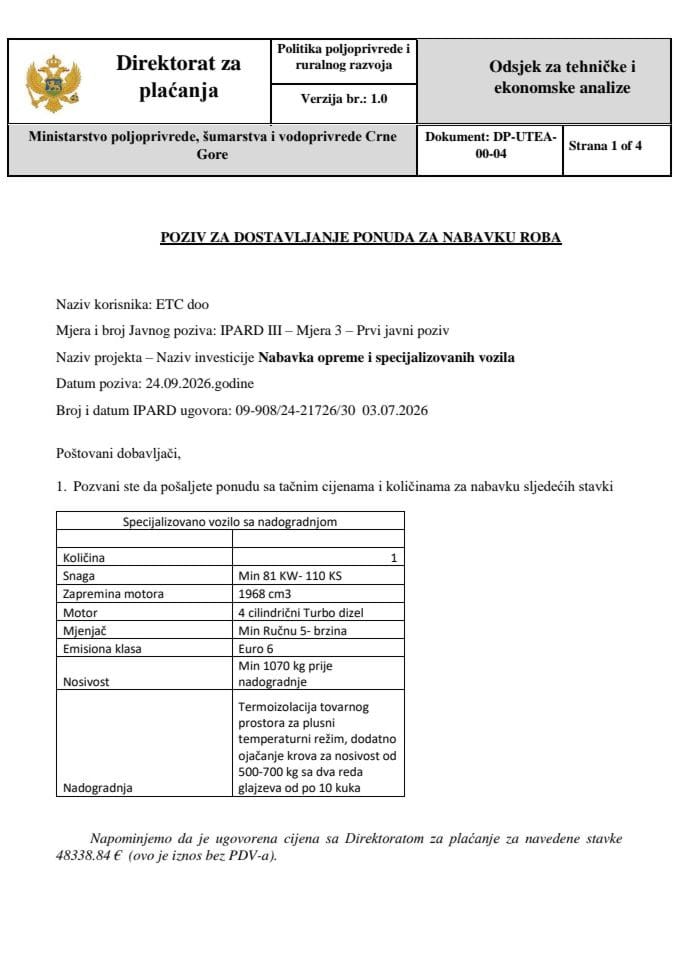 DP-UTEA-00-04 Poziv 3-1