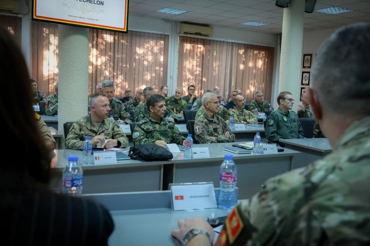 Nacionalni vojni predstavnici država članica NATO-a pri SHAPE-u u posjeti Vojsci Crne Gore