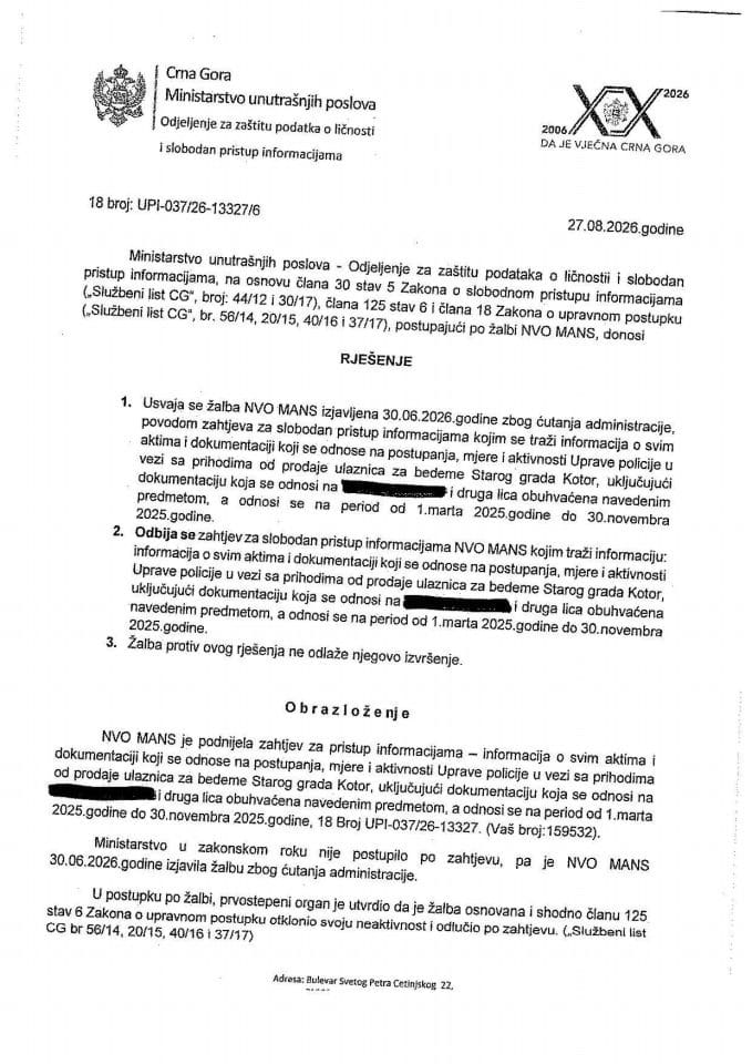 rješenje br. 18-UPI-037/26-13327/6