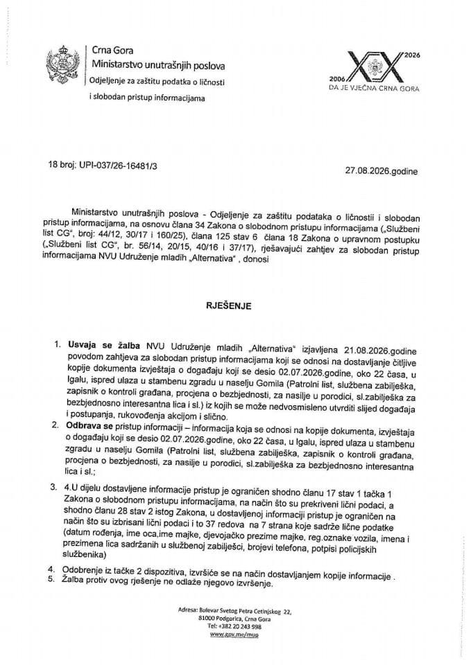 rješenje br.18-UPI-037/26-16481/3