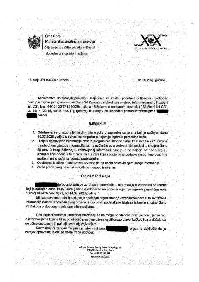 rješenje broj 18 UPI-037/26-18472/4