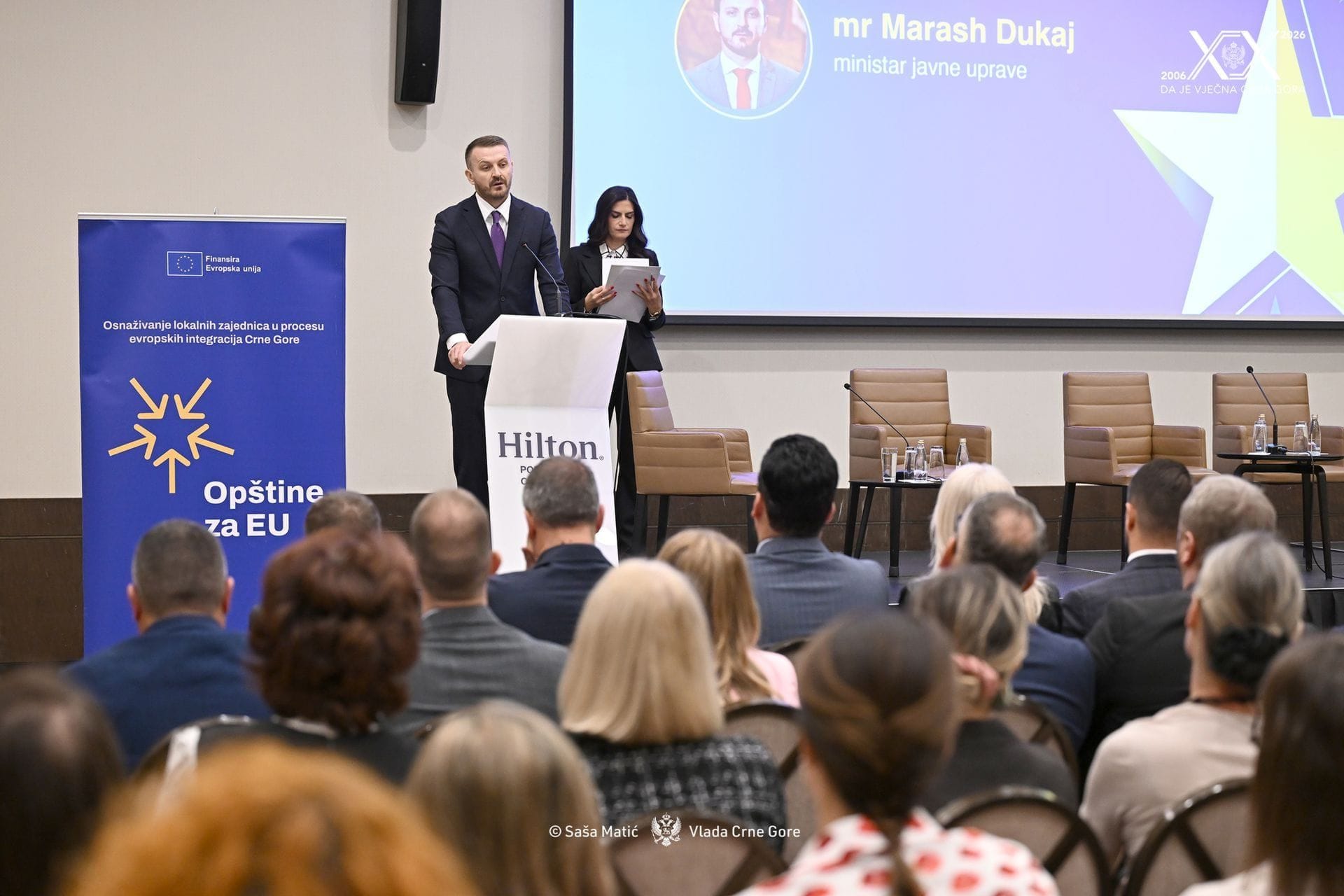Konferencija „Reforma lokalne samouprave na putu ka EU“ - ministar Marash Dukaj