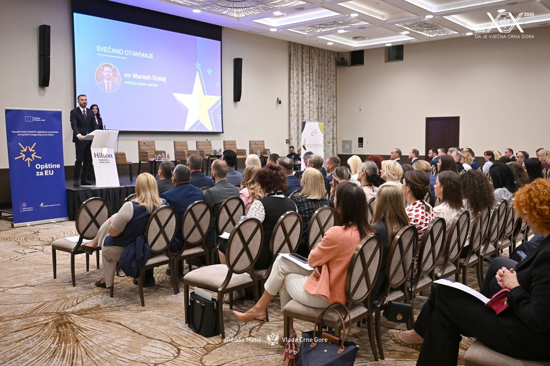 Konferencija „Reforma lokalne samouprave na putu ka EU“ - ministar Marash Dukaj