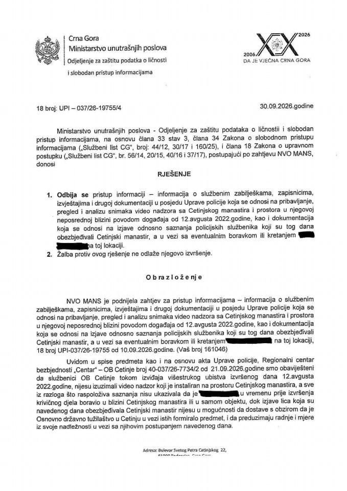 rješenje broj 18-UPI- 037/26-19755/4