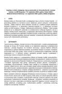 Извјештај о учешћу делегације, коју је предводила мр Симонида Кордић, министар туризма, на AIM Конгресу, 7 - 9. септембра 2026. године, Дубаи (УАЕ) и Међународној конференцији, 1 - 5. септембра 2026. године, Бишкек (Киргистан)