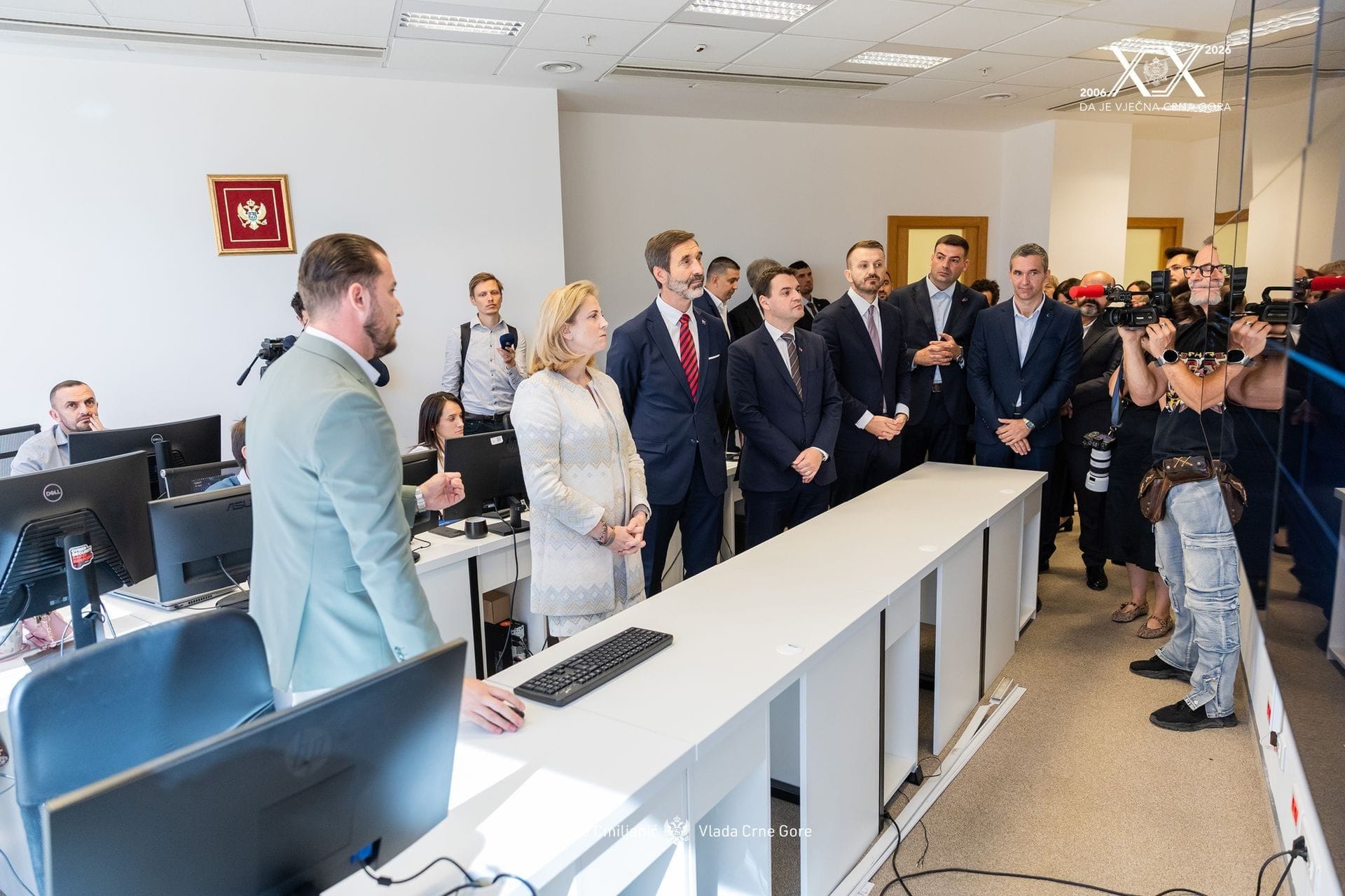 Dukaj i ministri Austrije, Slovačke i Češke - posjeta  GSOC-u i WB3C  (1)