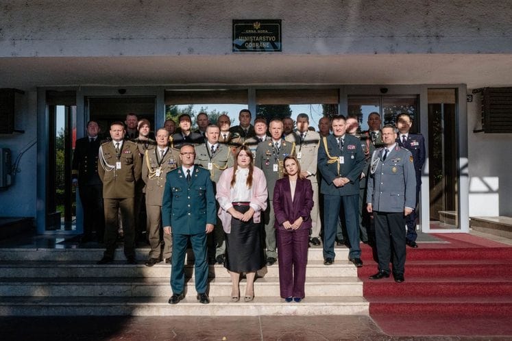 Radević: Održan godišnji brifing za izaslanike odbrane akreditovane u Crnoj Gori