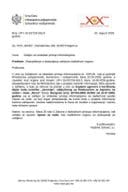 Obavještenje o dostavljanju zahtjeva nadležnom organu NVO MANS 159148 sajt