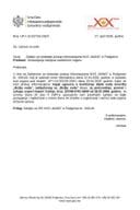 Dostavljanje  zahtjeva nadležnom organu NVO MANS 159145 UP-I-15-037-26-235-2