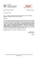 Dostavljanje  zahtjeva nadležnom organu NVO MANS 159146 UP-I-15-037-26-232-2