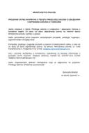 Program javne rasprave o tekstu Predloga zakona o izmjenama i dopunama Zakona o tumačima