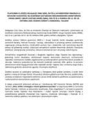Predlog platforme o učešću delegacije Crne Gore, na čelu sa ministrom finansija mr Novicom Vukovićem, na godišnjim sastancima Međunarodnog monetarnog fonda (MMF) i Grupe Svjetske banke (WBG)