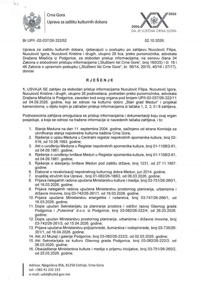 SPI Rješenje UP-I-02-037-26-322-52 od 02.10.2026.