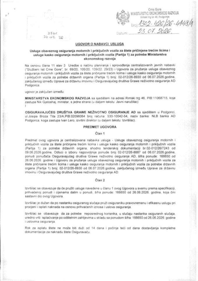 Grawe neživotno osiguranje AD Podgorica