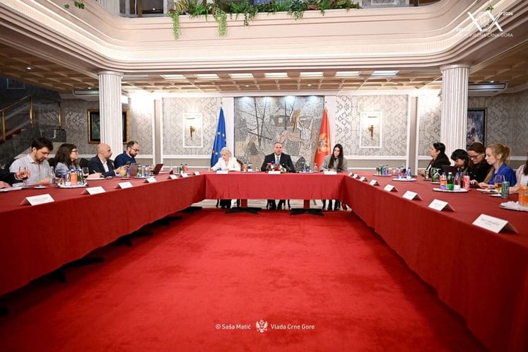 Filip Ivanović - prijem za grupu novinara iz država članica EU