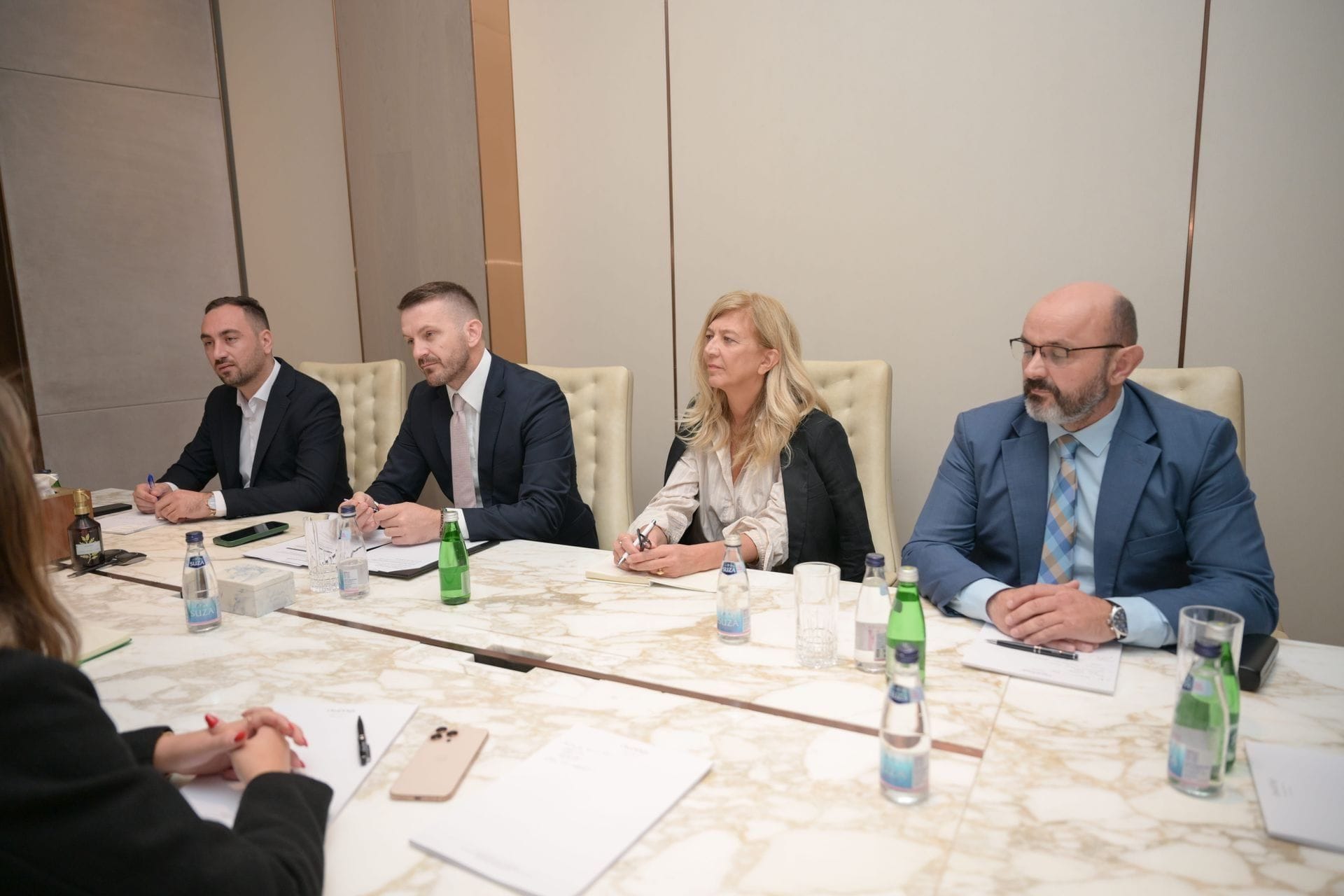 Ministar Dukaj sa šefom Kancelarije ITU za Evropu Jaroslawom
Ponderom na Digitalnom samitu u Herceg Novom