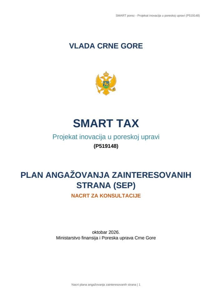 _SEP SMART Tax Draft Stakeholder Engagement Plan-local version