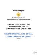 ESCP SMART Tax-Draft Enviromental ans social commitment plan