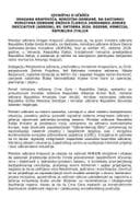 Izvještaj o učešću Dragana Krapovića, ministra odbrane, na sastanku ministara odbrane država članica Jadransko-jonske inicijative (ADRION), 5. oktobra 2026. godine, Venecija, Republika Italija
