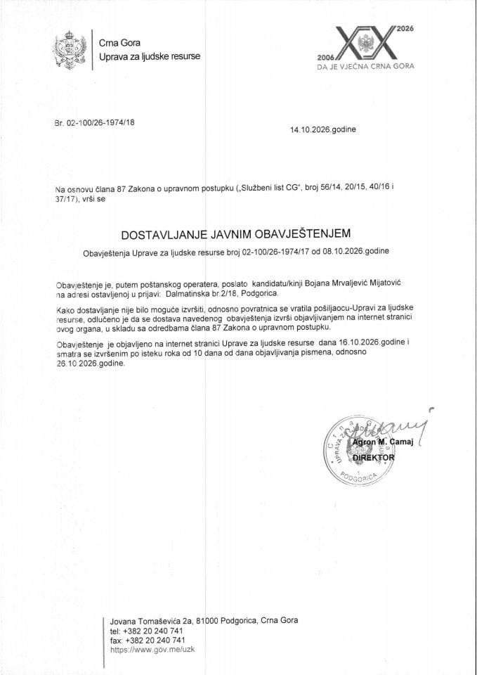 Bojana Mrvaljević Mijatović