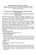 LISTA NVO KOJIMA NEDOSTAJE DOKUMENTACIJA na Konkurs - Obrazovanje za budućnost Podrška mladima na putu znanja, vještina i uspjeha