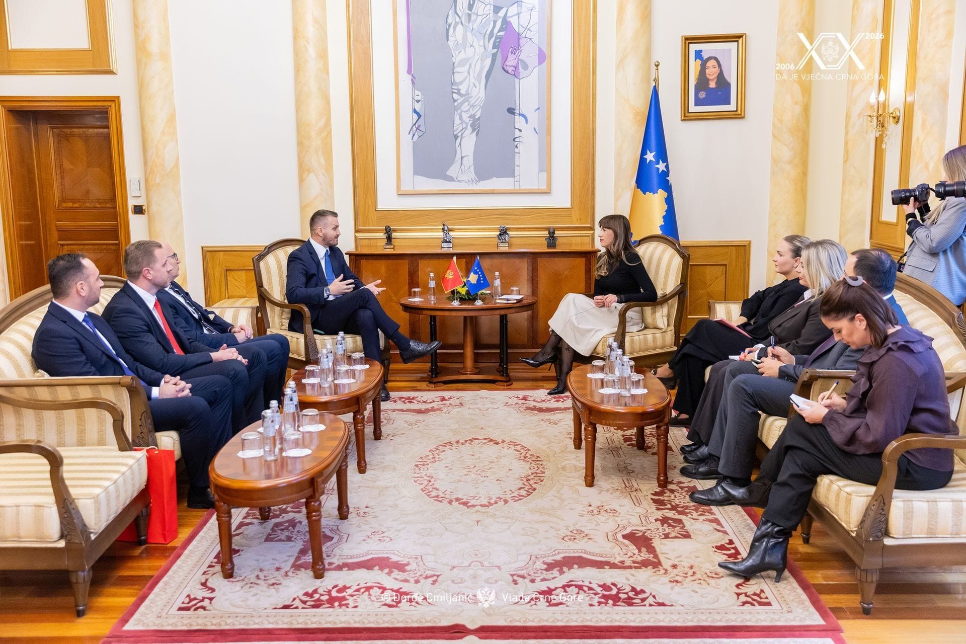 Ministar Dukaj sa predsjednicom Skupštine Kosovo-Priština (21)