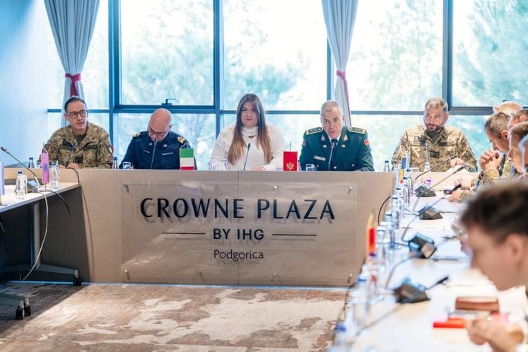 Radević: Saradnja u okviru FNC-Italy važna za jačanje odbrambenih sposobnosti Crne Gore